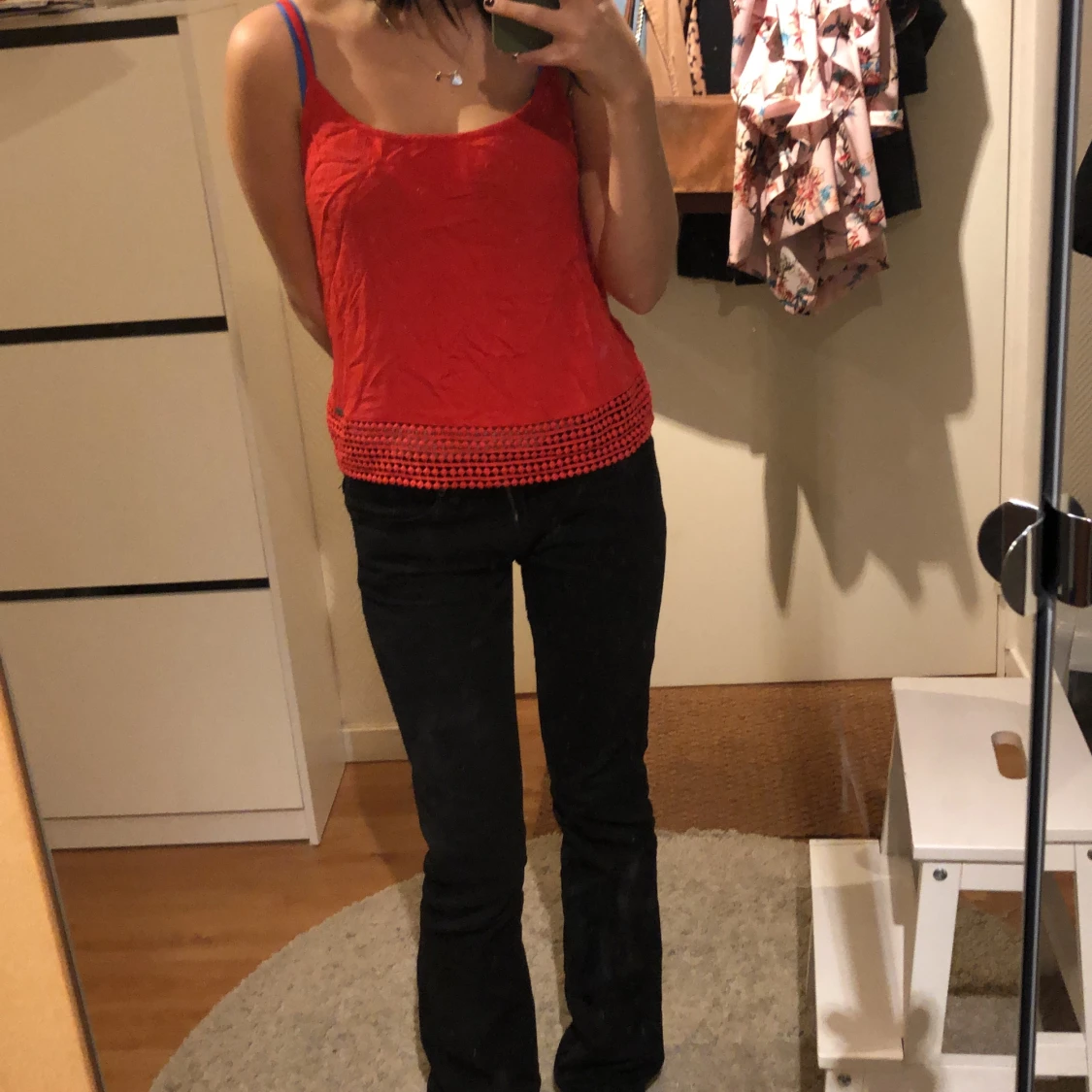 Röd topp från Superdry 