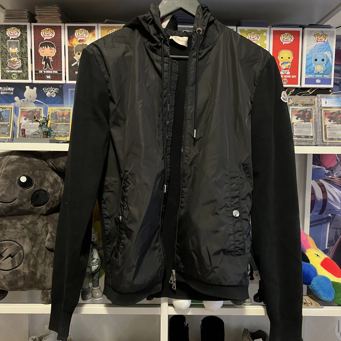 Moncler Cardigan med luva