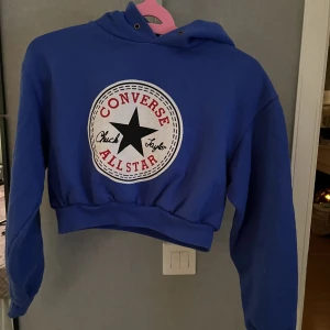 Converse hoodie  - Blå snygg 
