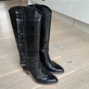 Cowboyboots - Cowboyboots med fransar, vintage