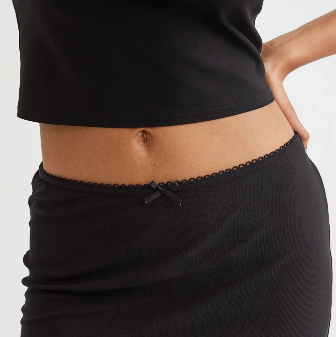 lågmidjad kjol - 90