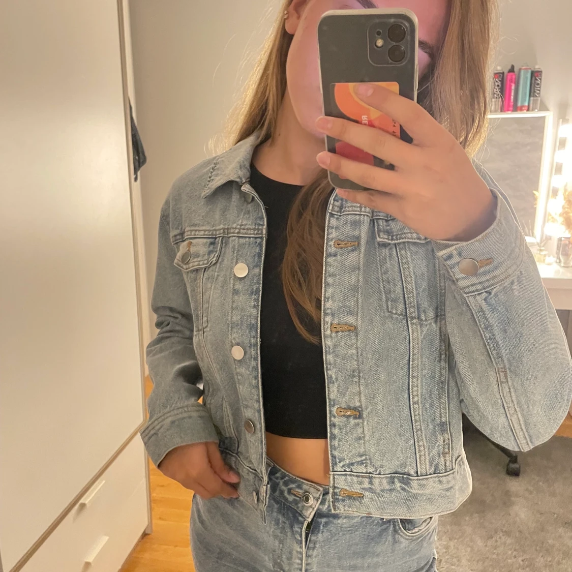 Jeans jacka - 90