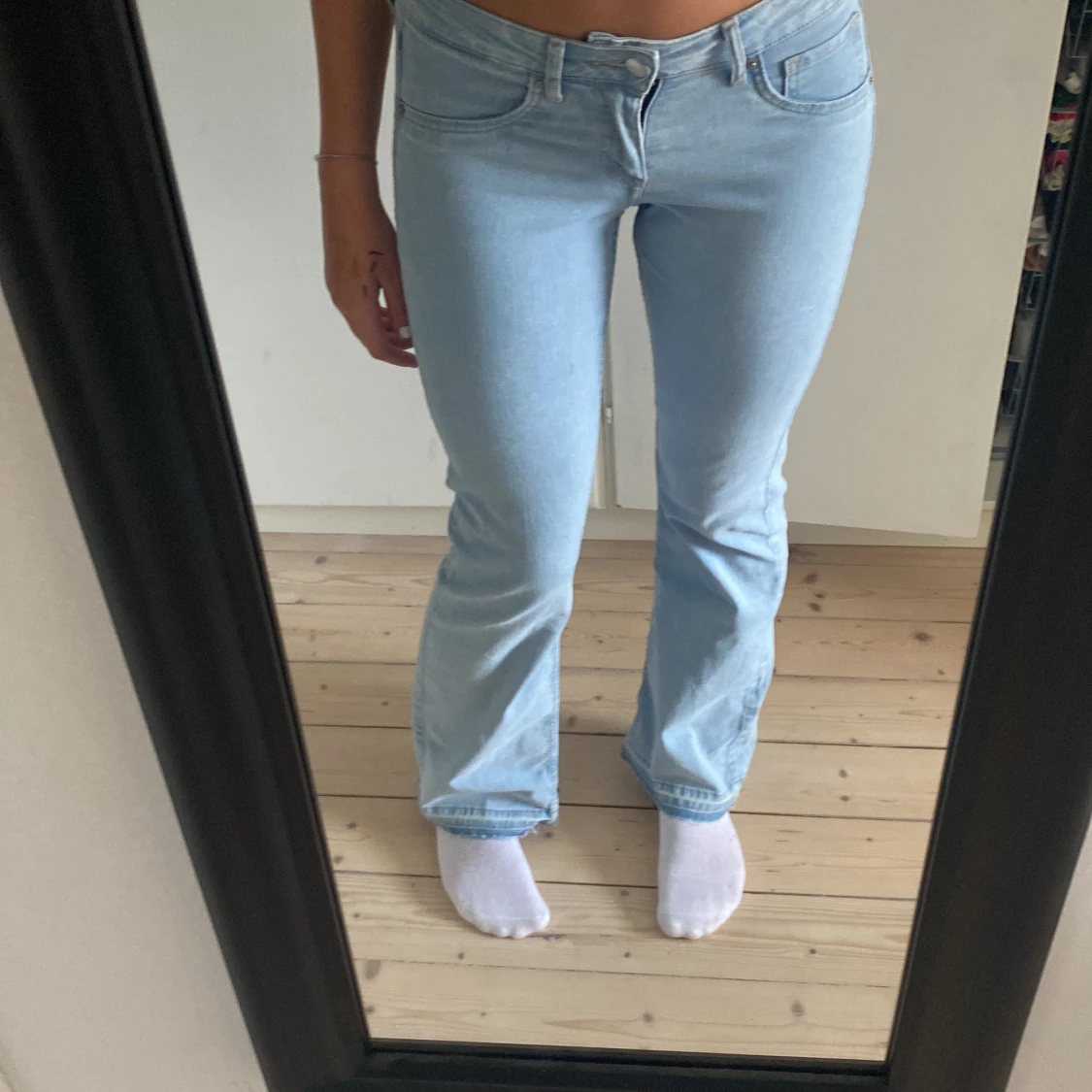 Hm lowaisted jeans  - 90