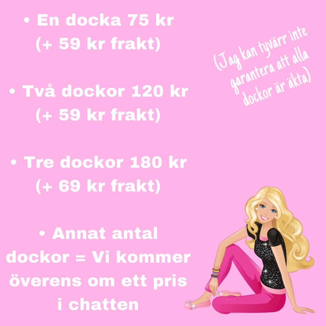Barbie dockor (Information!) - 91