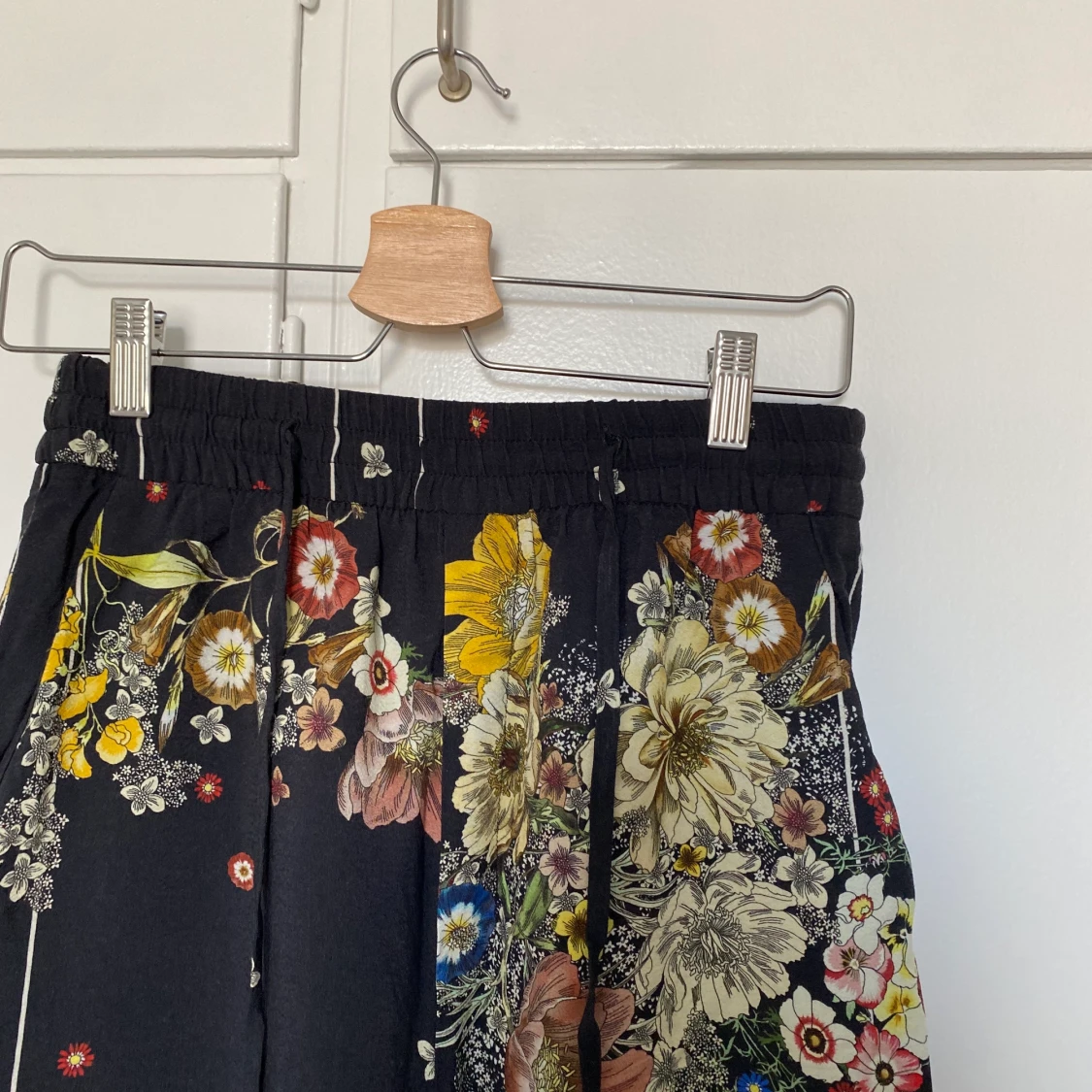 Långa Blommiga Byxor Zara - 90