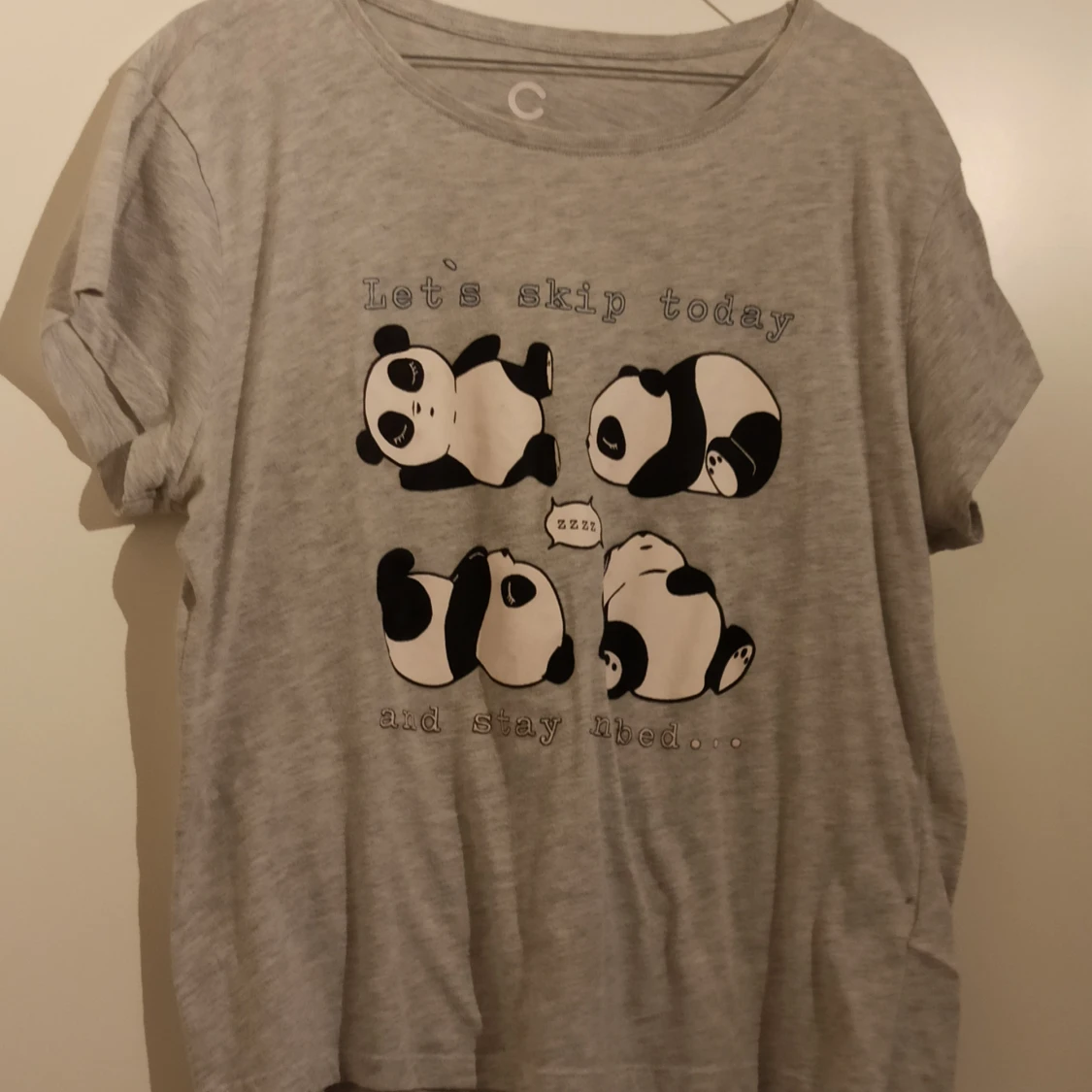 Cubus Panda Grå T-shirt - 90