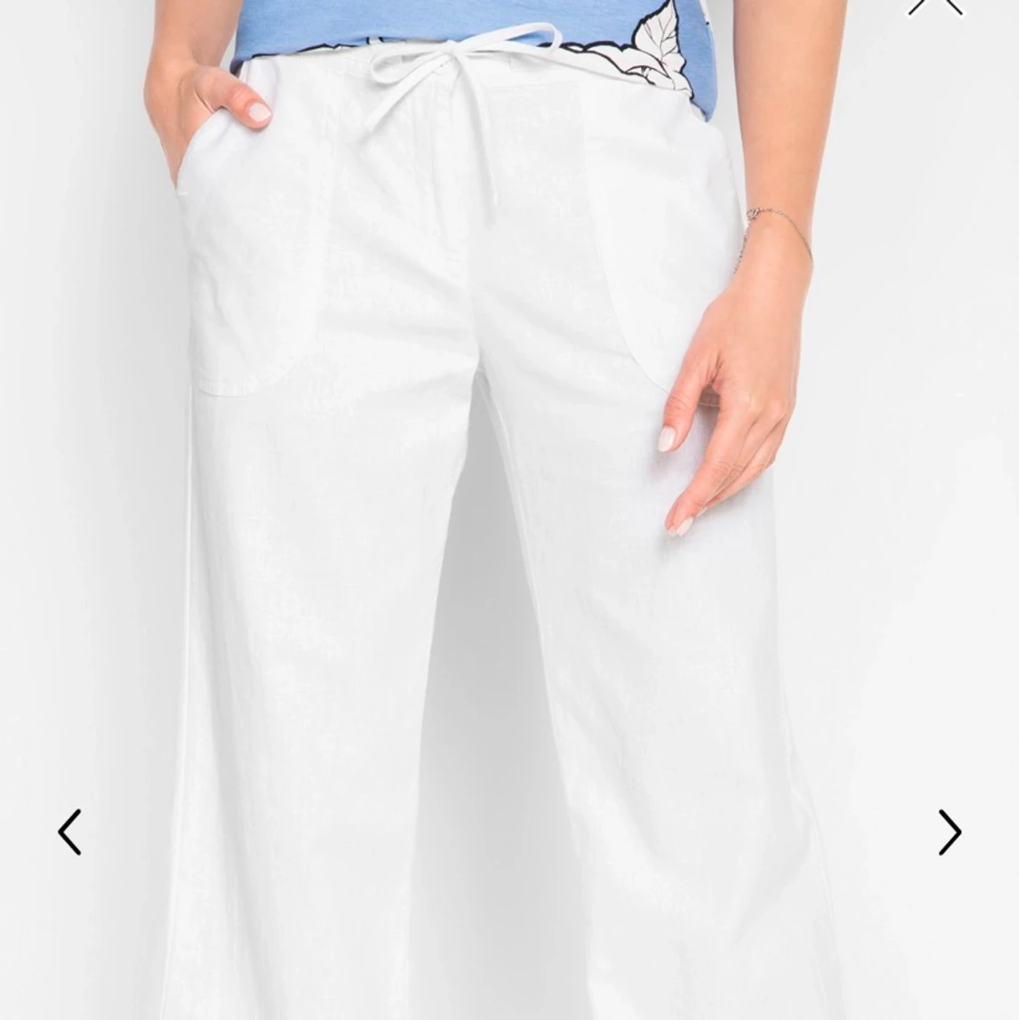 INTRESSEKOLL!! Bonprix linnebyxor!! - 90