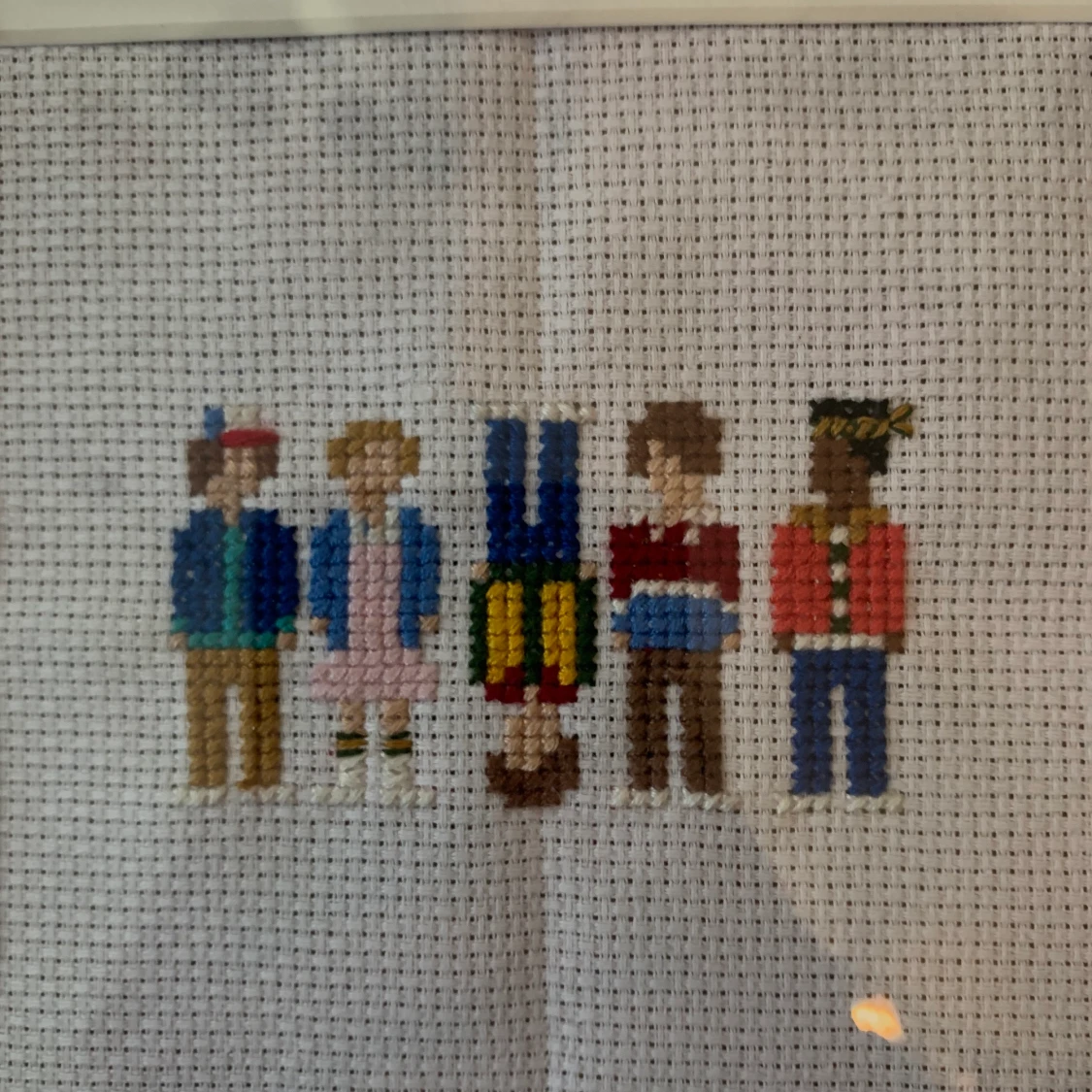 Stranger Things handbroderad tavla - 91
