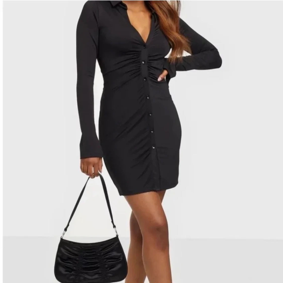 Svart snygg klänning - 90