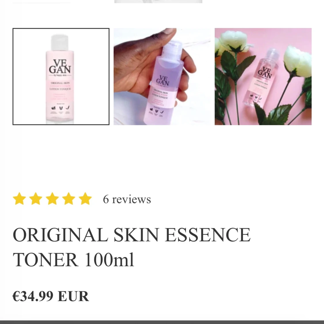 Vegan essence toner - 90