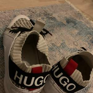 Hugo boss skor använt ett flertal gånger. 