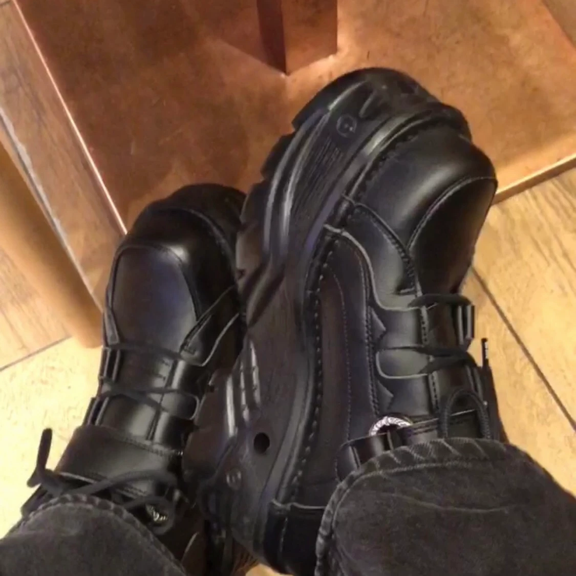 New rock chunky platår boots. - 90