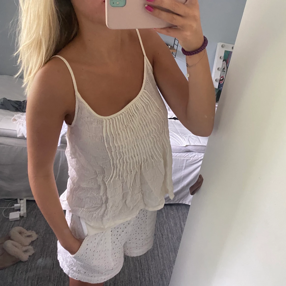 Så fint vintage sommar linne - 90