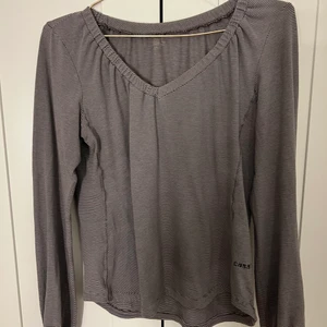 Långärmad tröja - - har haft plagget ett tag och har använts ett par gånger  - mjukt material  - storleken saknas men tröjan passar mig som har L i toppar/tröjor så skulle satsa på att det är en large. - passar mig som har L i toppar 