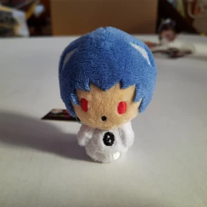 Evangelion Figur - Rei bean plush, officiell merch av sanrio (eva micro macro). Kan hämtas i Stockholm :)
