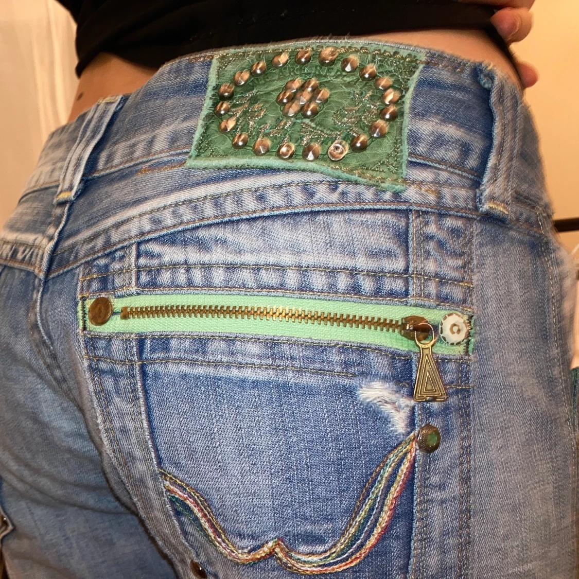 Lågmidjade jeans 