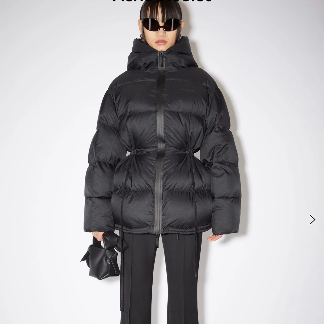 Acne studios hooded puffer jacket - 91