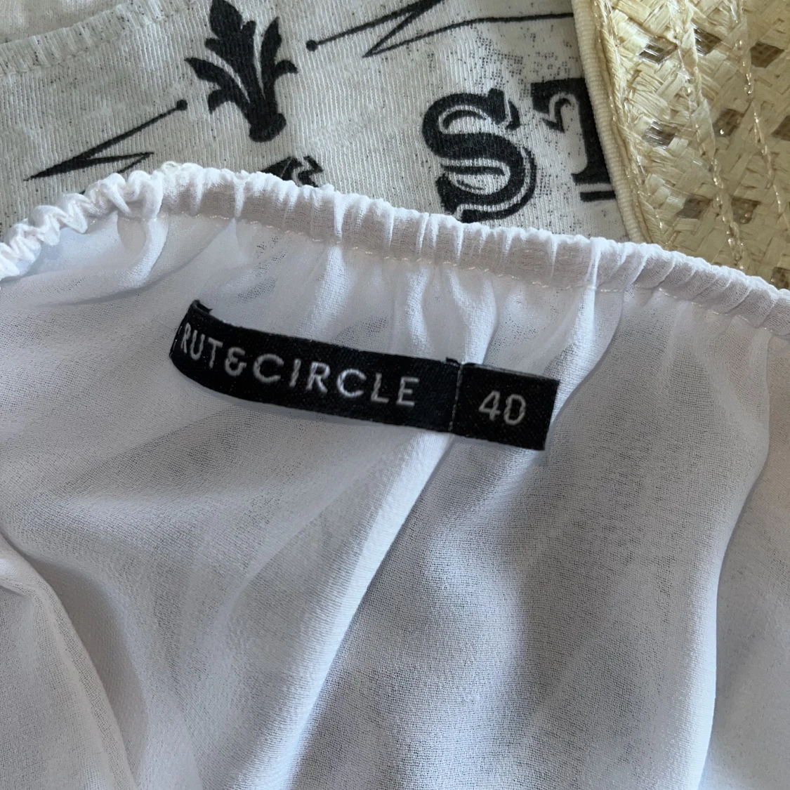 Vitt linne i stl.40 - 91