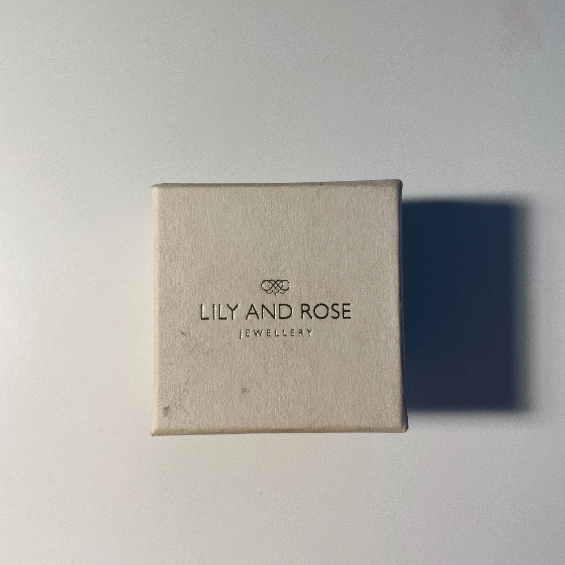 Oanvänd lily and rose rose guld ring - 91