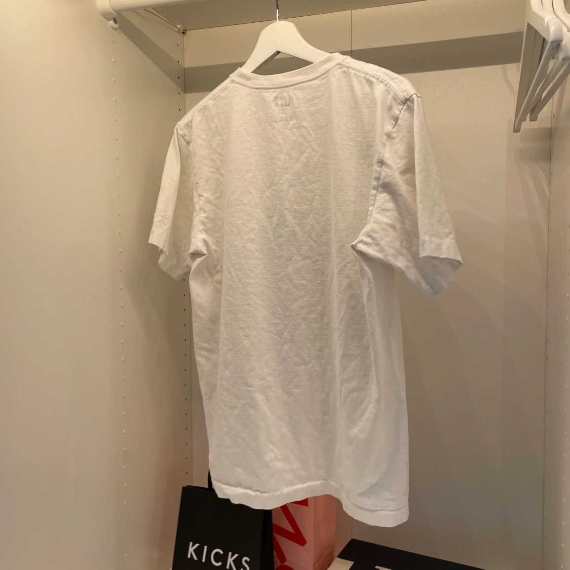 Vit tröja med Teddy tryck  - 91