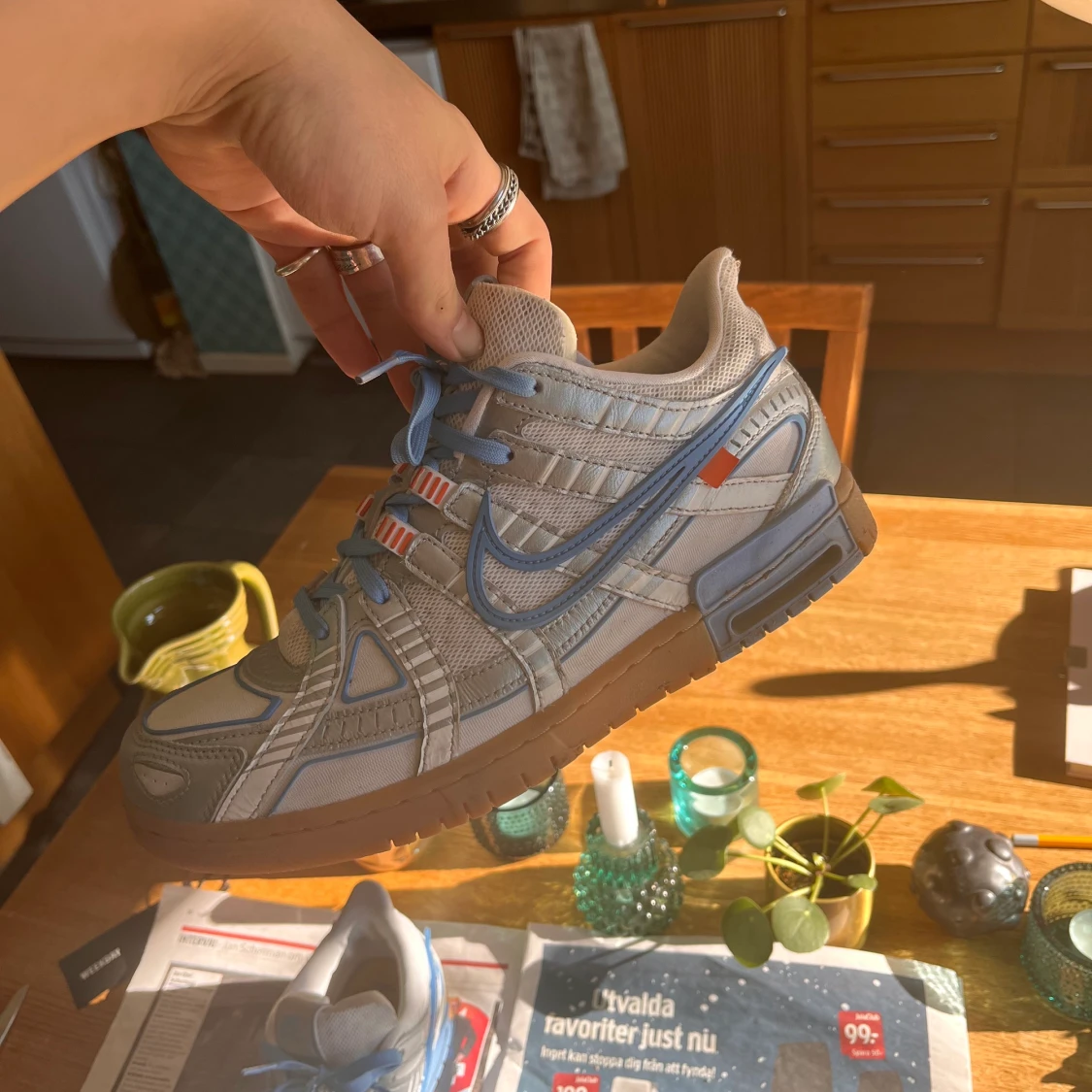 Nike Off White Rubber dunks UNC - 90