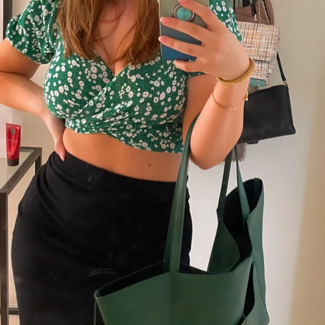 Green summer top💚🫶
