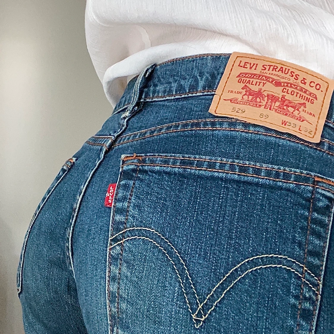 Lågmidjade Levis Jeans