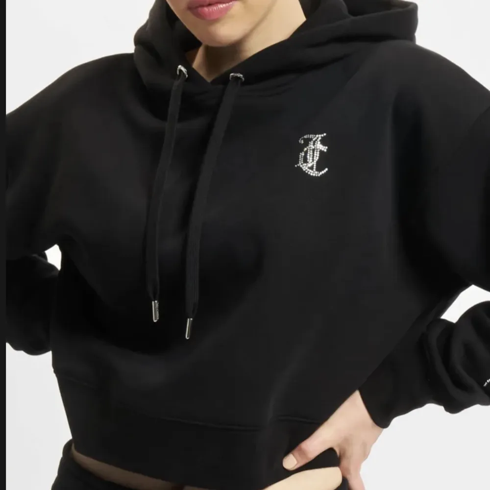 Säljer min snygga juicy hoodie då jag inte använder den så ofta, den är i nytt skick. Nypris ca 1000kr 💗skriv till mig för egna bilder!!. Tröjor & Koftor.