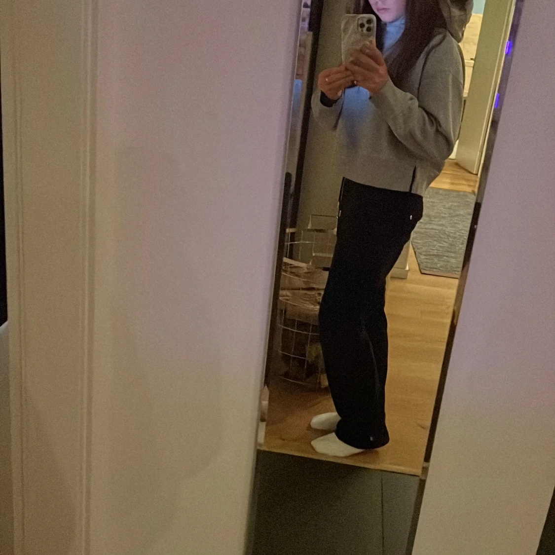 Fin Grå hoddie Zara - 90