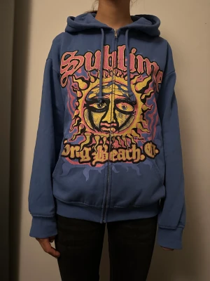 Zip hoodie  - Bra i storleken , bekväm !