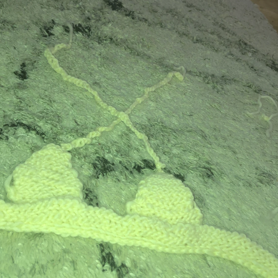 Virkad bikini topp - 91