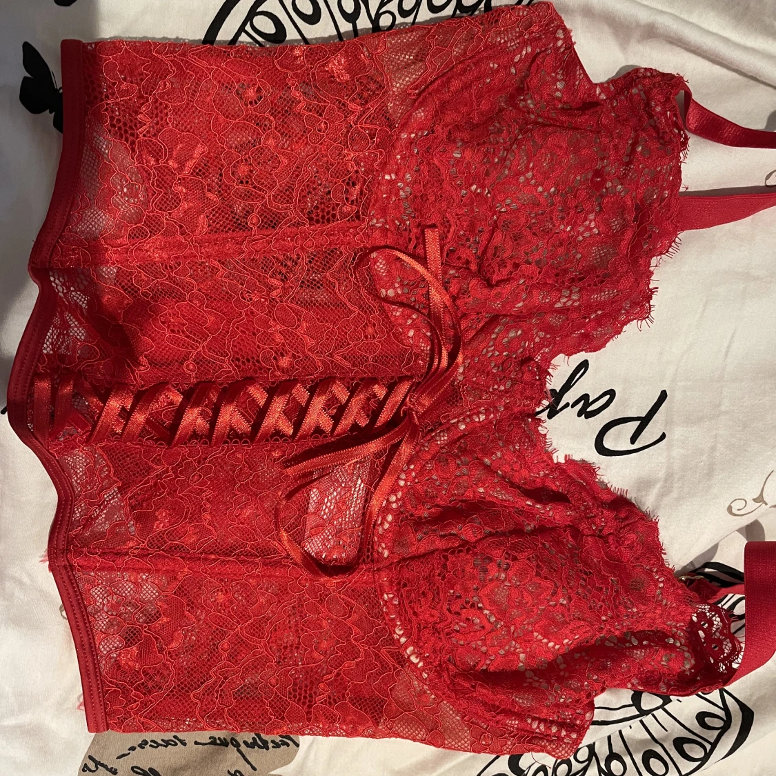 Helt ny kosetttopp/bustier - 90