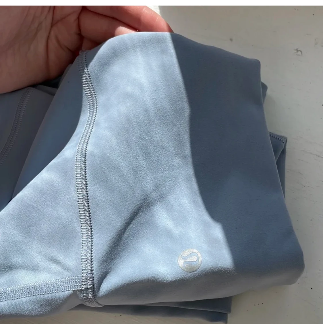 Lululemon tränings tights ljusblå