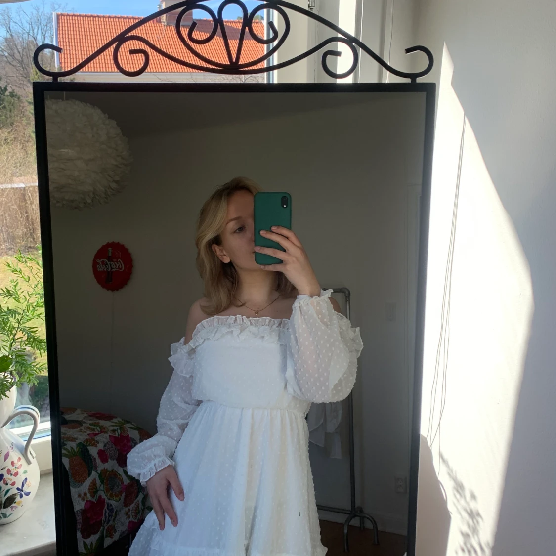 Vit Studentklänning - 90