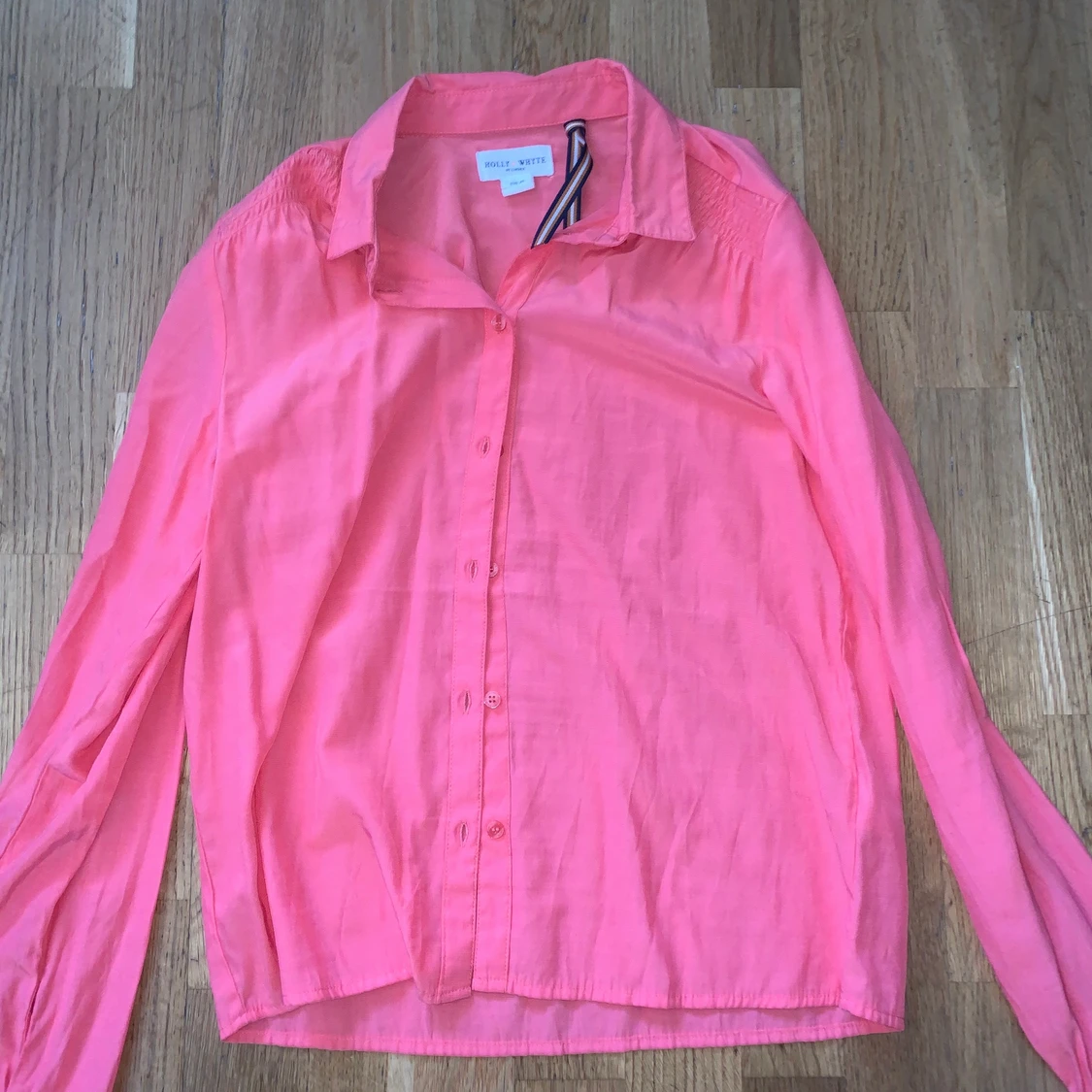 Coralrosa skjorta i stl XS