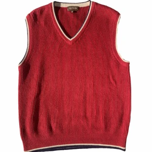 Stickad Väst - Stor i storleken