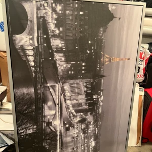 Tavla  - Tavla med bild utav Paris 