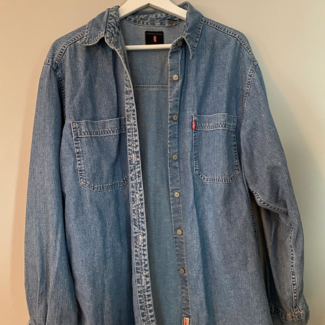 Vintage Levis jeans skjorta 