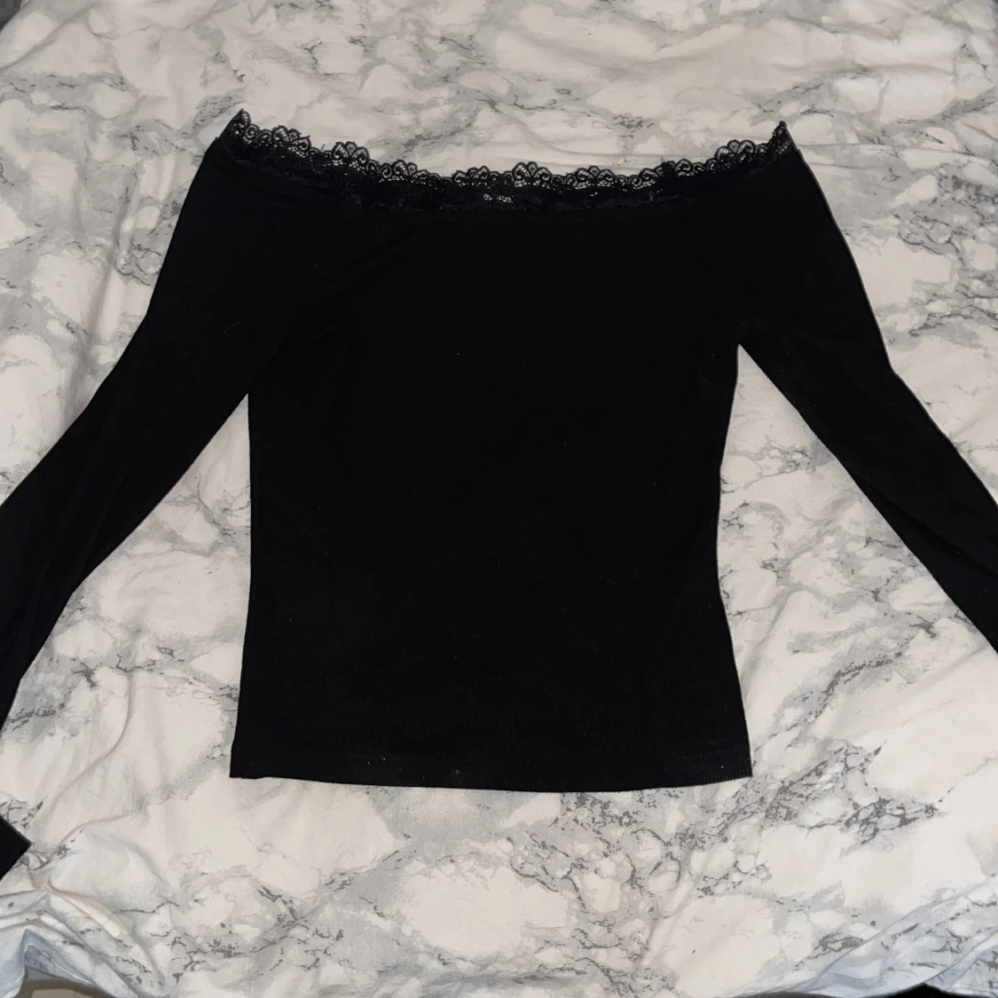 Långärmad tröja strl S