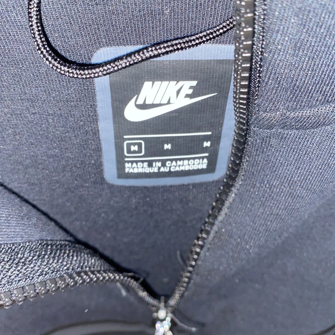 Svart Nike tech zip up hoodie  - 91