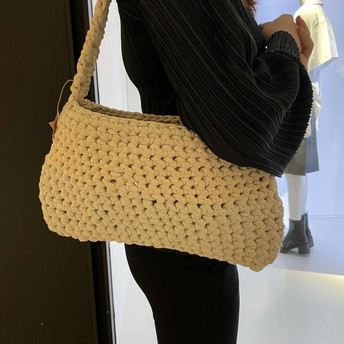 Virkad sommar väska  - 91