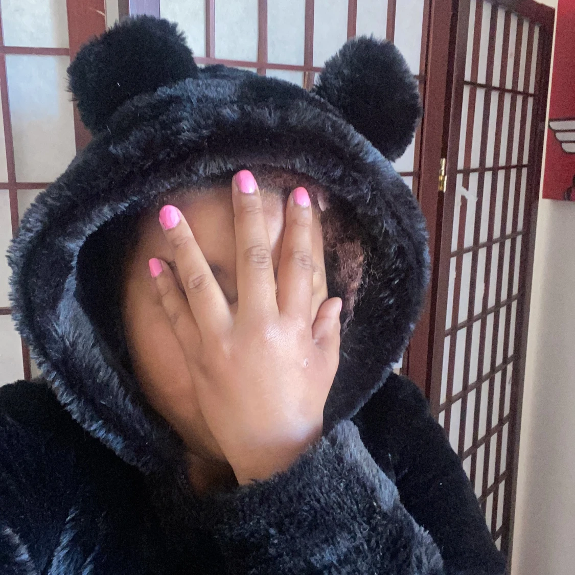  Fluffig jacka i storlek 170/S - 91