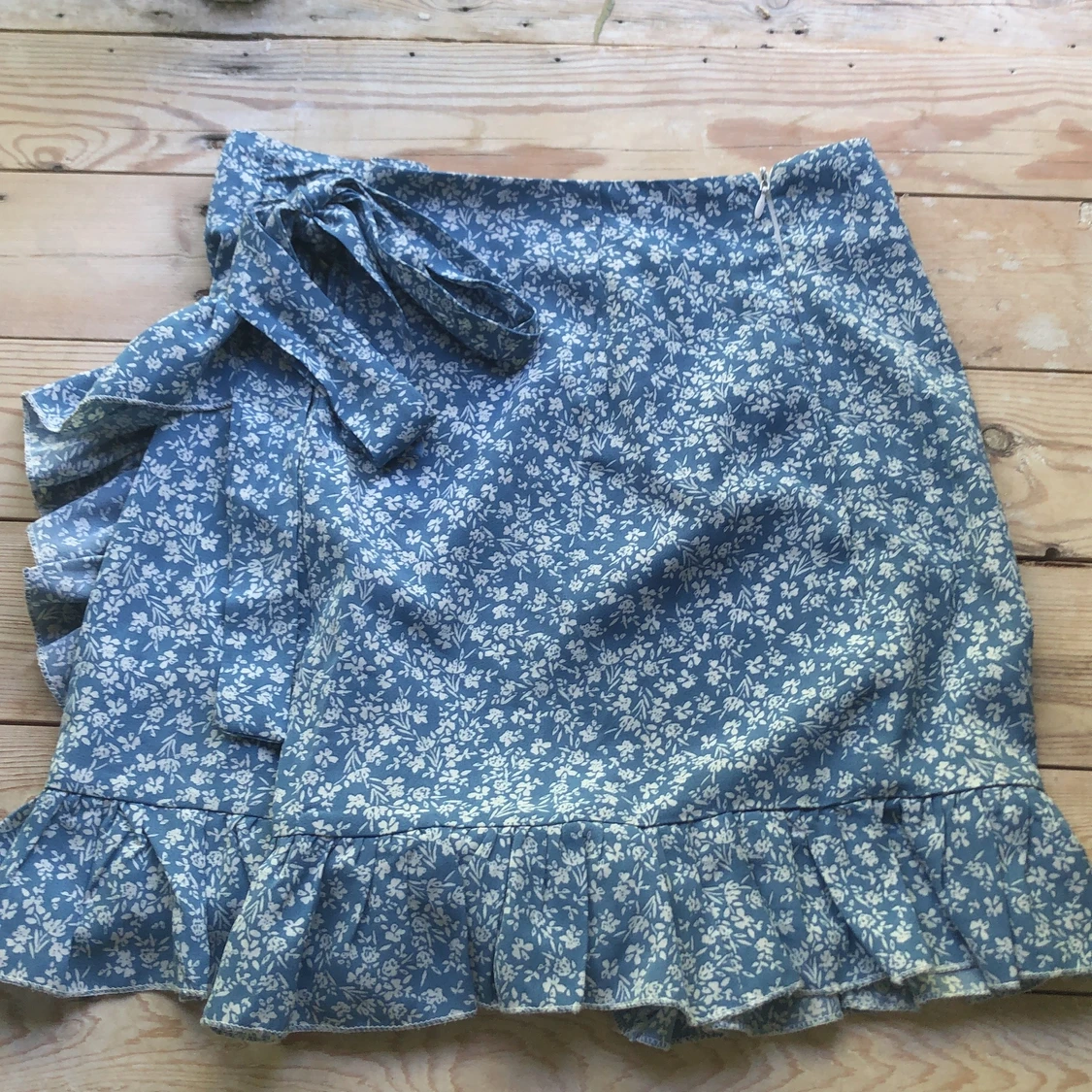 Blå kjol från shein 