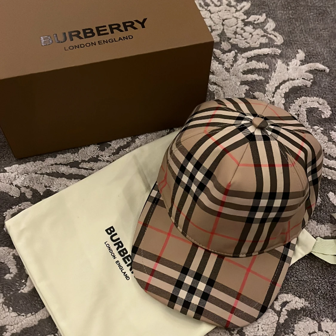Burberry keps 