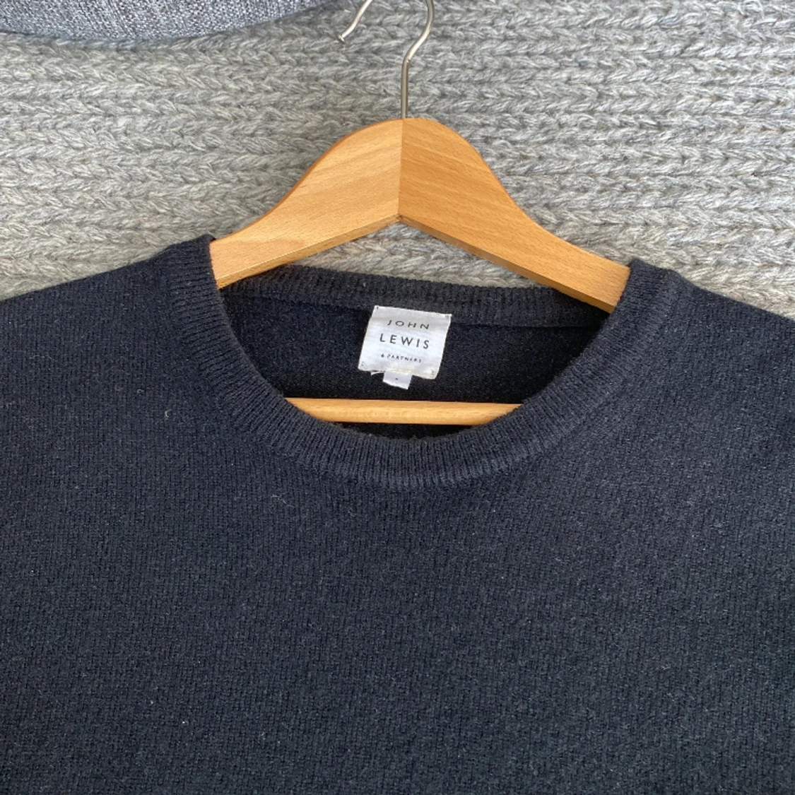 Kashmirtröja Svart - 90