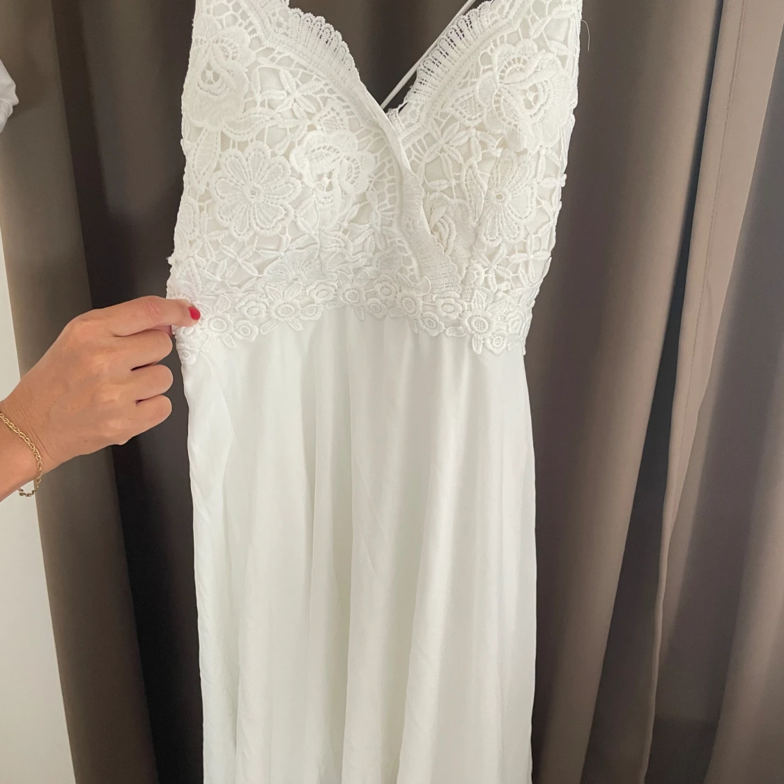 Studentklänning/vit klänning - 91