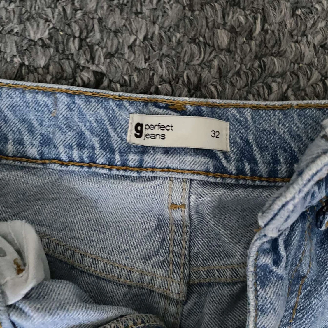 Blåa Gina jeans  - 90