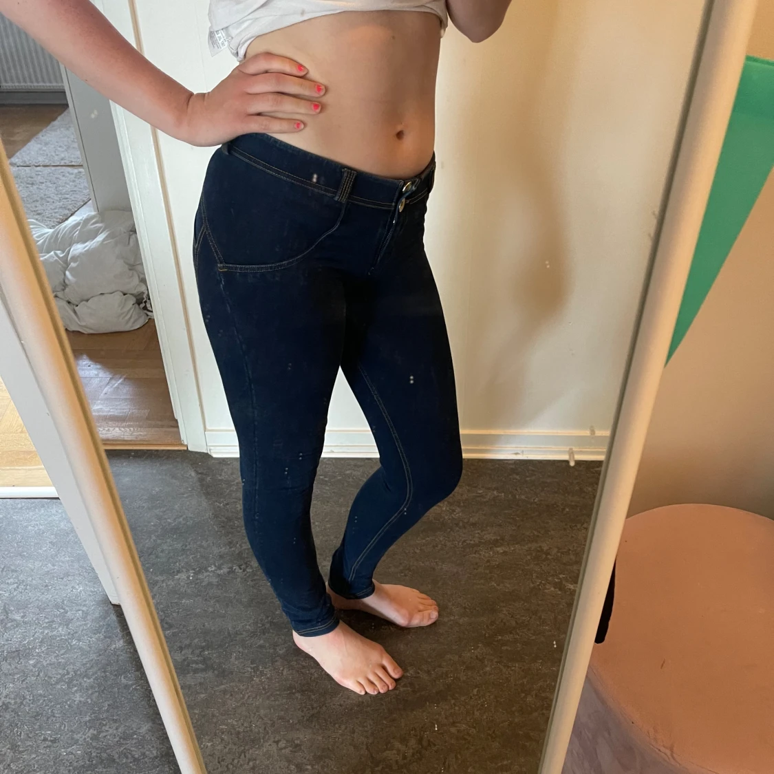 Äkta freddybyxor wr up mörkblå