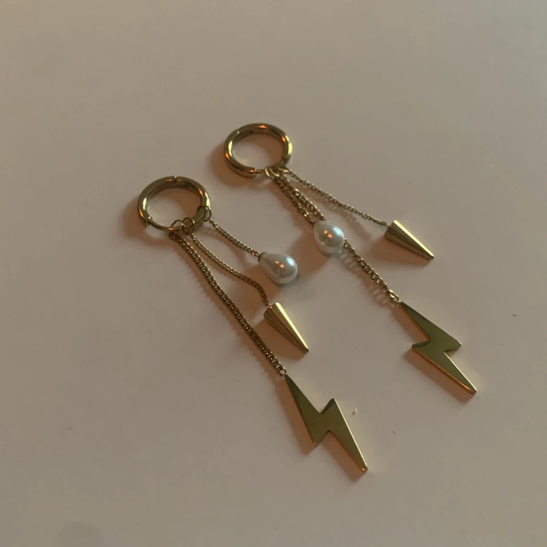 Peak Hoops Multi Gold, Edblad örhänge - 91