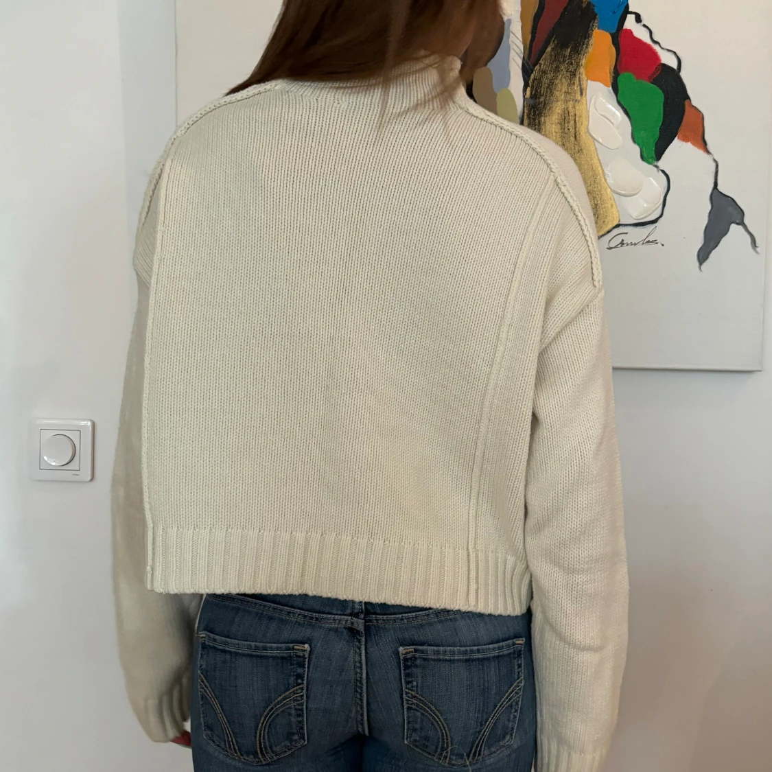 Stickad tröja  - 91